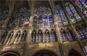 Entrance ticket to the Basilica of Saint-Denis