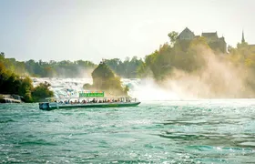 30-minute river cruise to the Rhine Falls