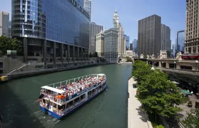 Architecture cruise on the Chicago River from Michigan Ave