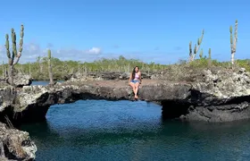 Snorkeling in Cabo Rosa Tunnels Isabela Island