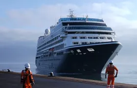 Ballestas island & Paracas reserve from PISCO CRUISESHIP TERMINAL
