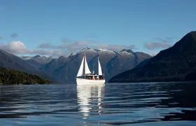 Scenic Cruise & Guided Walk on Historic Motor Yacht Lake Te Anau
