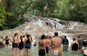 Blue Hole and Dunn's River Falls Private Tour from Montego Bay