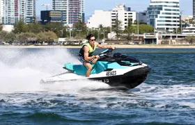 1.5 hr Jet Ski Safari tour to South Stradbroke Island!