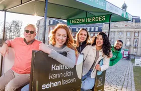 Private guided rickshaw city tour in Munster