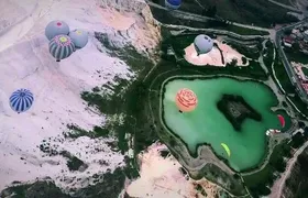 Pamukkale Tour from Kusadasi with Hot Air Balloon Flight
