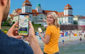 Self-guided digital scavenger hunt in Binz