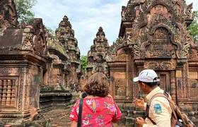 Kulen Mountain Beng Mealea and Banteay Srei tour from Siem Reap
