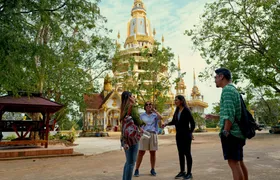 Krabi jungle tour with hot spring and Tiger Cave Temple