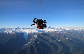 Tandem skydive 13,000ft above Franz Josef and Fox Glaciers