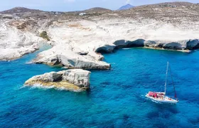 Shared Half Day Cruise from Milos to Provatas & Kleftiko