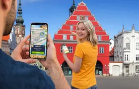 Self-guided digital scavenger hunt in Greifswald