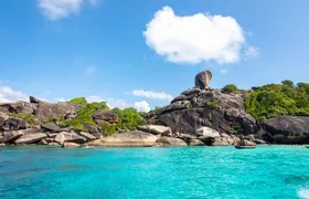 Full-day Similan Islands early bird tour by speed catamaran with optional transfers