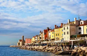 Piran & Panoramic Slovenian Coast from Trieste