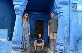 Blue City Heritage Private Walking Tour With Pickup and Drop-Off