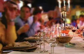 OT Tuscany Outdoor Dinning in San Gimignano Winery Garden