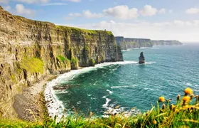 Galway to Cliffs of Moher, Aillwee Cave & Dunguaire Castle Tour 