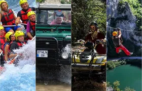 Antalya Super Combo W/Rafting ,Jeep Safari ,Quad Biking & Zipline