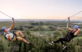 8-Line Zipline Adventure on Oahu's North Shore