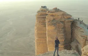 Edge of the World with 4x4 vehicle, camels, Dinner and stargazing