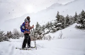 Advanced snowshoeing adventure in Anchorage