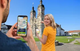 Self-guided digital scavenger hunt in St. Gallen