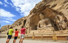 Datong private day tour to Hanging Temple and Yungang Grottoes