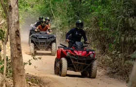 Hidden Cenote Swim & ATV Jungle Adventure with Transportation