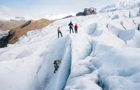 Glacier hike and ice climbing tour in Iceland