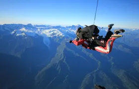 Tandem skydive 10,000ft above Franz Josef and Fox Glaciers