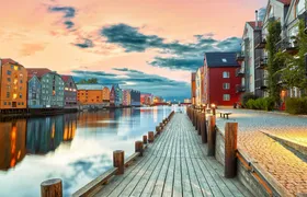 Trondheim self-guided mystery city game with puzzles