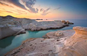 Shared Sunset Cruise from Milos via Kleftiko