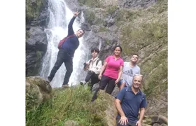 Excursion to La Plata waterfall in Ibagué (490 meters the highest in Tolima)