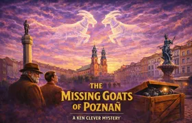The missing goats of Poznań city exploration game