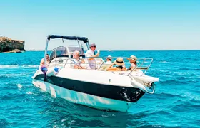 Polignano a Mare boat tour emotions, caves, diving and appetizers