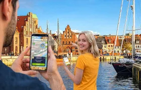 Self-guided digital scavenger hunt in Wismar