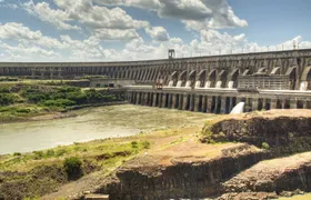 Itaipu hydroelectric dam panoramic tour