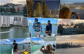 Miami full-day sightseeing bus tour with 90-minute cruise and Everglades airboat
