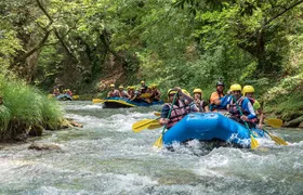 Rafting Lousios river