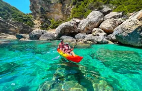 Uncharted Caves & Snorkelling Heaven: Cala Granadella Kayak Tour