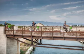 Cagliari E-Bike Tour: Gulf, Canals & Flamingos at Molentargius