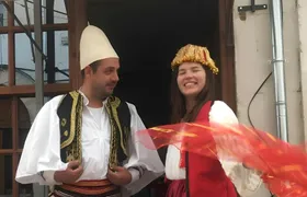 Albanian traditional costume experience in Gjirokastër