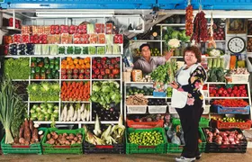 Local market, cooking demo, Larco Museum and lunch