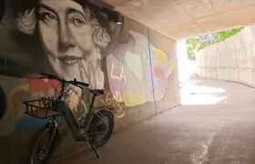 Guided Urban Art and Historical E-Bike Tour in Park City