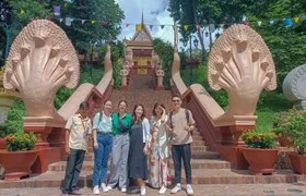 Guided historical tour of Phnom Penh with transportation