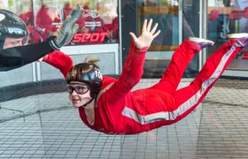 From Krakow: Indoor Skydiving Lesson with Private Transfer