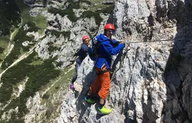 Via ferrata of the Eagles