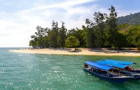 Langkawi island-hopping tour with eagle feeding and lake visit