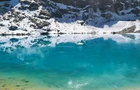 Full-day glacial adventure to Charquini Lagoon from La Paz