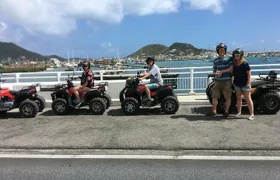 For hotel guests: Guided ATV Tour Dutch/French St. Maarten - Highlights & Beach